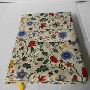 Floral Fabric Covered Journal
