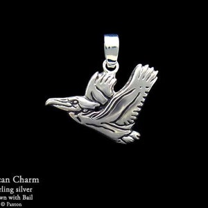 Pelican Charm / Necklace Sterling Silver