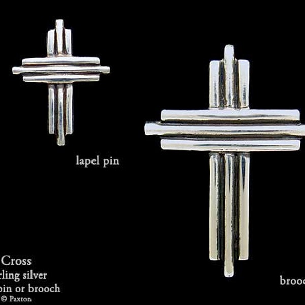 Cross Lapel Pin Etsy