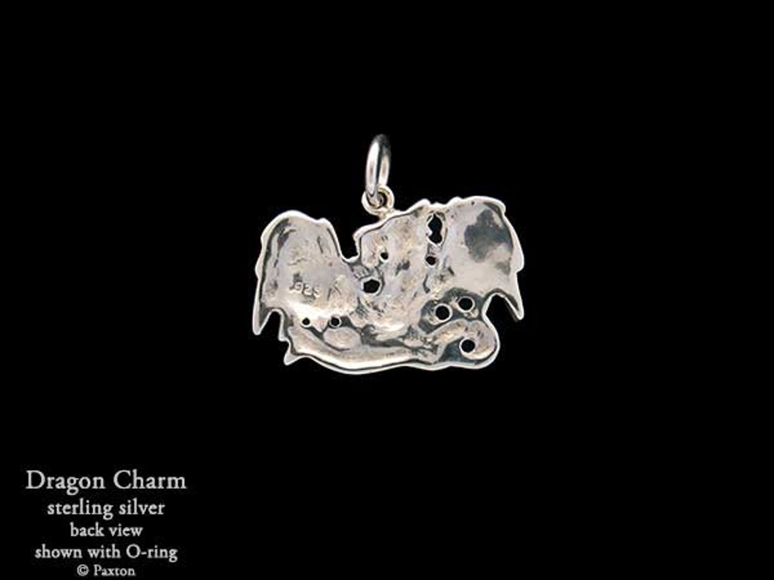 Dragon Charm / Necklace Sterling Silver Etsy