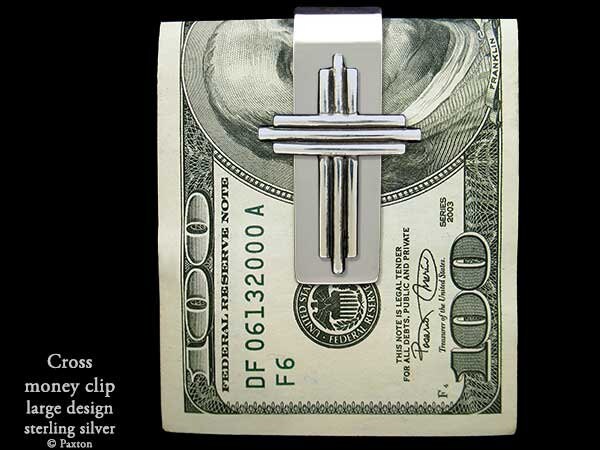 小物 silver 925 cross motif money clip Cross Money Clip Sterling Silver - Etsy