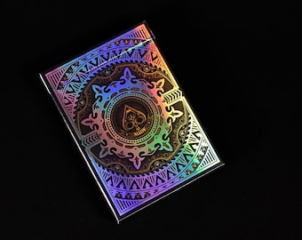 Alloy Copper Playing Cards Poker Deck Custom Design Foiled Back New