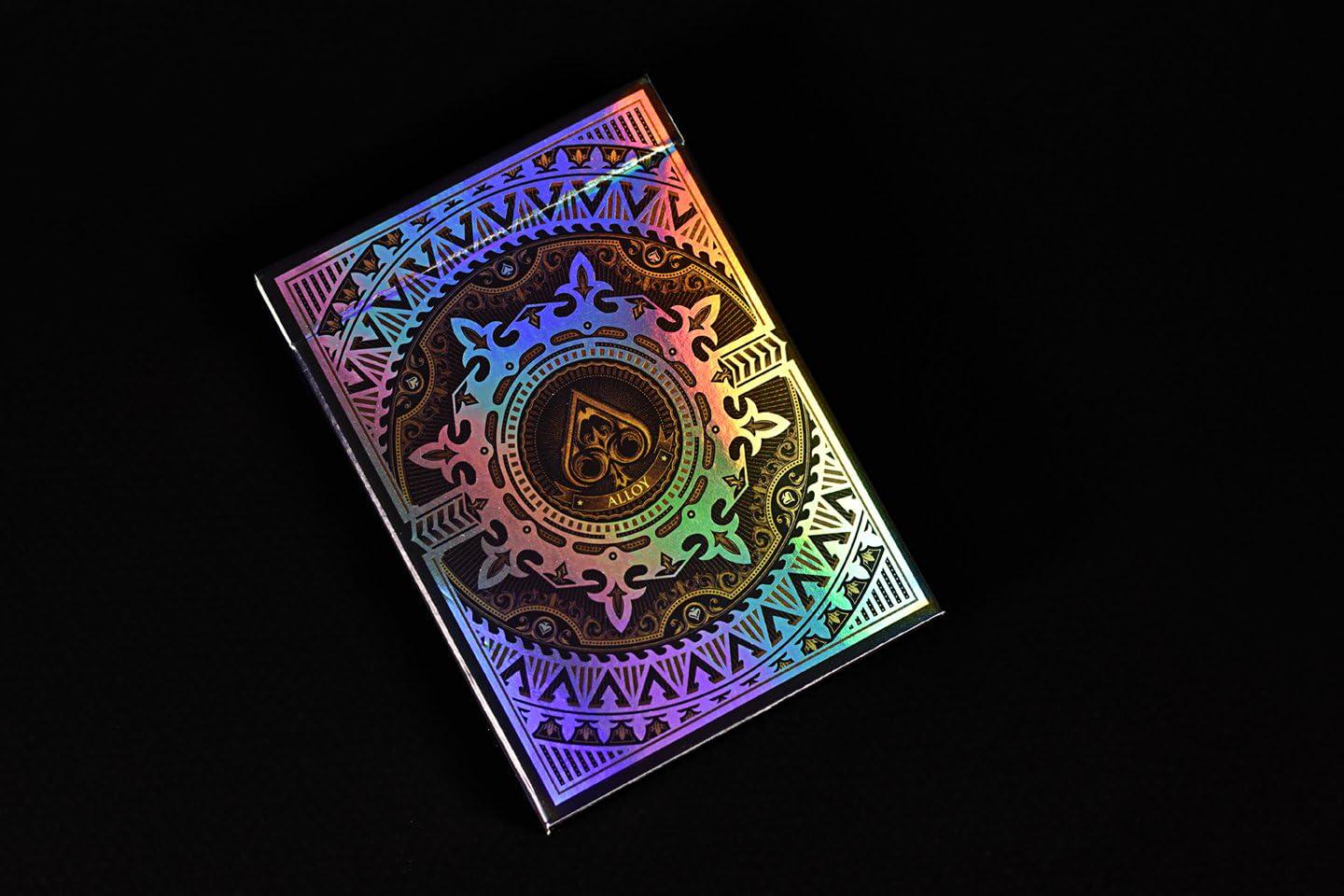 Alloy Copper Playing Cards Poker Deck Custom Design Foiled Back New