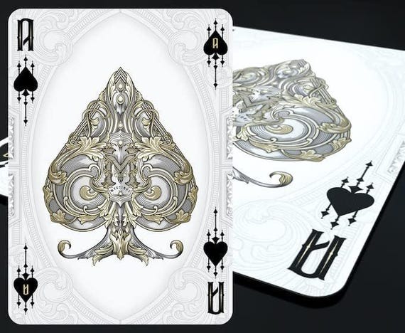 rare bicycle playing card decks Bicycle Black Ghost-RarePlayingCards.com