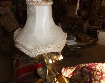 Vintage very Chic French/Victorian Ornate Lamp Shade.