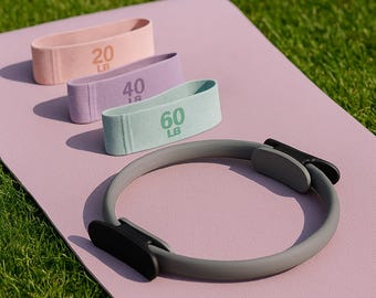Fabric Resistance Bands Set: Non-Slip Hip, Glute & Leg Workout