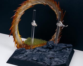 Large Style Hot Toys Display Stand Customisation for 1/6 Scale Figures