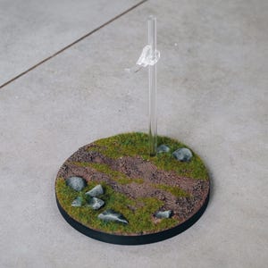 1/6 Scale Action Figure Diorama Base – Forest Path Style Display Stand