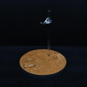 1/6スケールフィギュア用ディスプレイスタンド - ロッキー砂漠ジオラマベース - アクションフィギュアディスプレイスタンド - 1/6スケールディスプレイスタンド