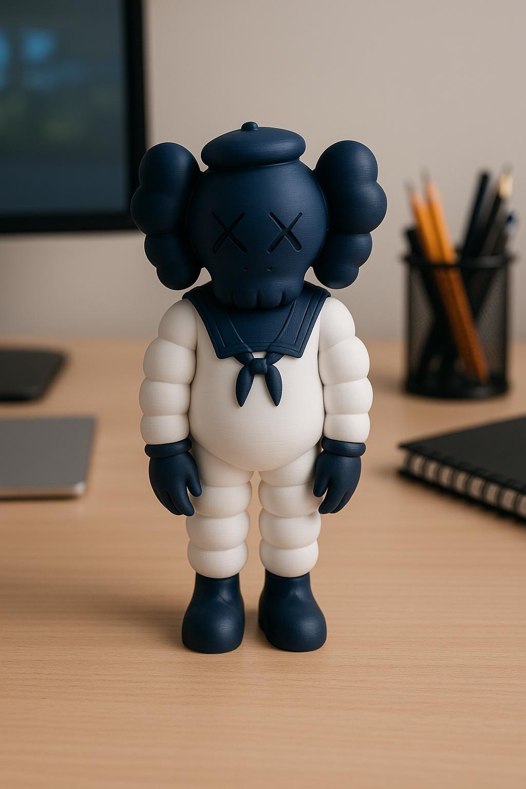 しんちゃん BAPE×KAWS カスタムフィギュア - メルカリ