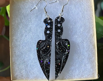 Spooky Knife Earrings