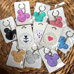 Magical Mouse Cast Member Pixie Dust Cruise Appreciation Keychain