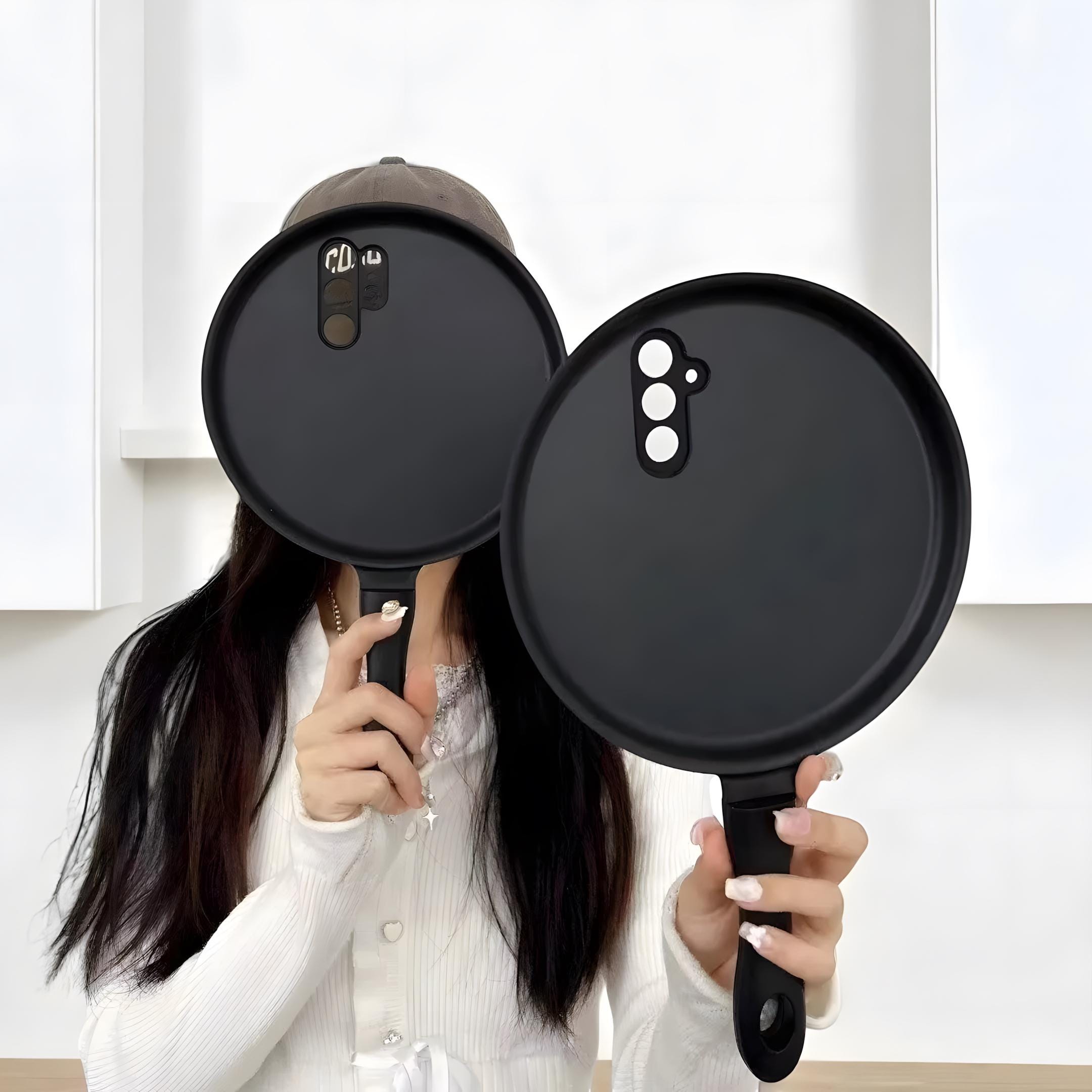 Funny 3D Frying Pan Phone Case for Samsung  Creative Cartoon Spoof Pot  Cover - Etsy Canada