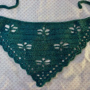 Crochet Dragonfly Bandana I Hair Bandana
