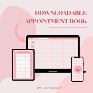Planner / Appointment Book for Hairdressers