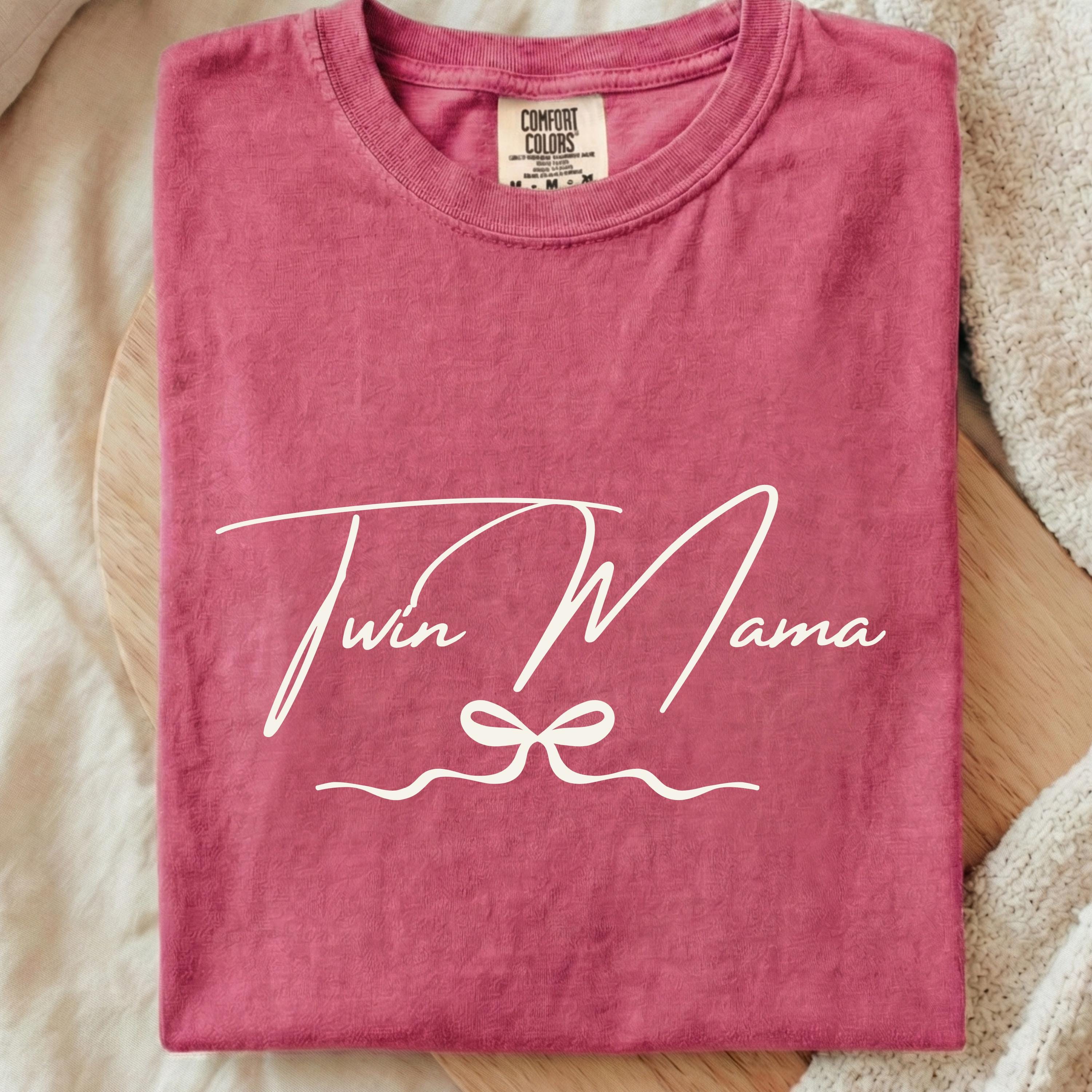 健康・医学 twin mama Twin Mama Shirt, Twin Mama Gift, Mom of Twins Shirt, Twin Mom Tee