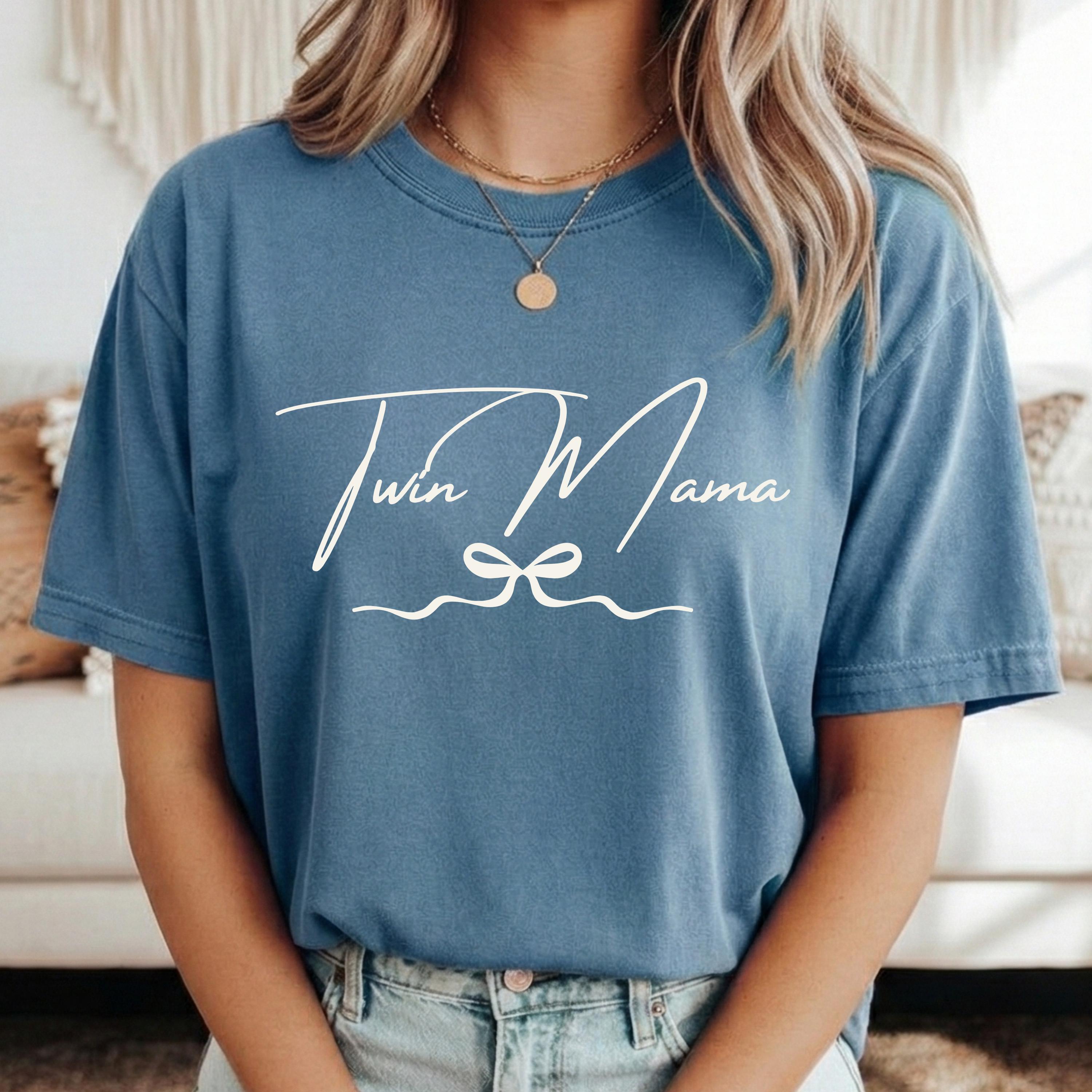 Twin Mama Shirt, Twin Mama Gift, Mom of Twins Shirt, Twin Mom Tee
