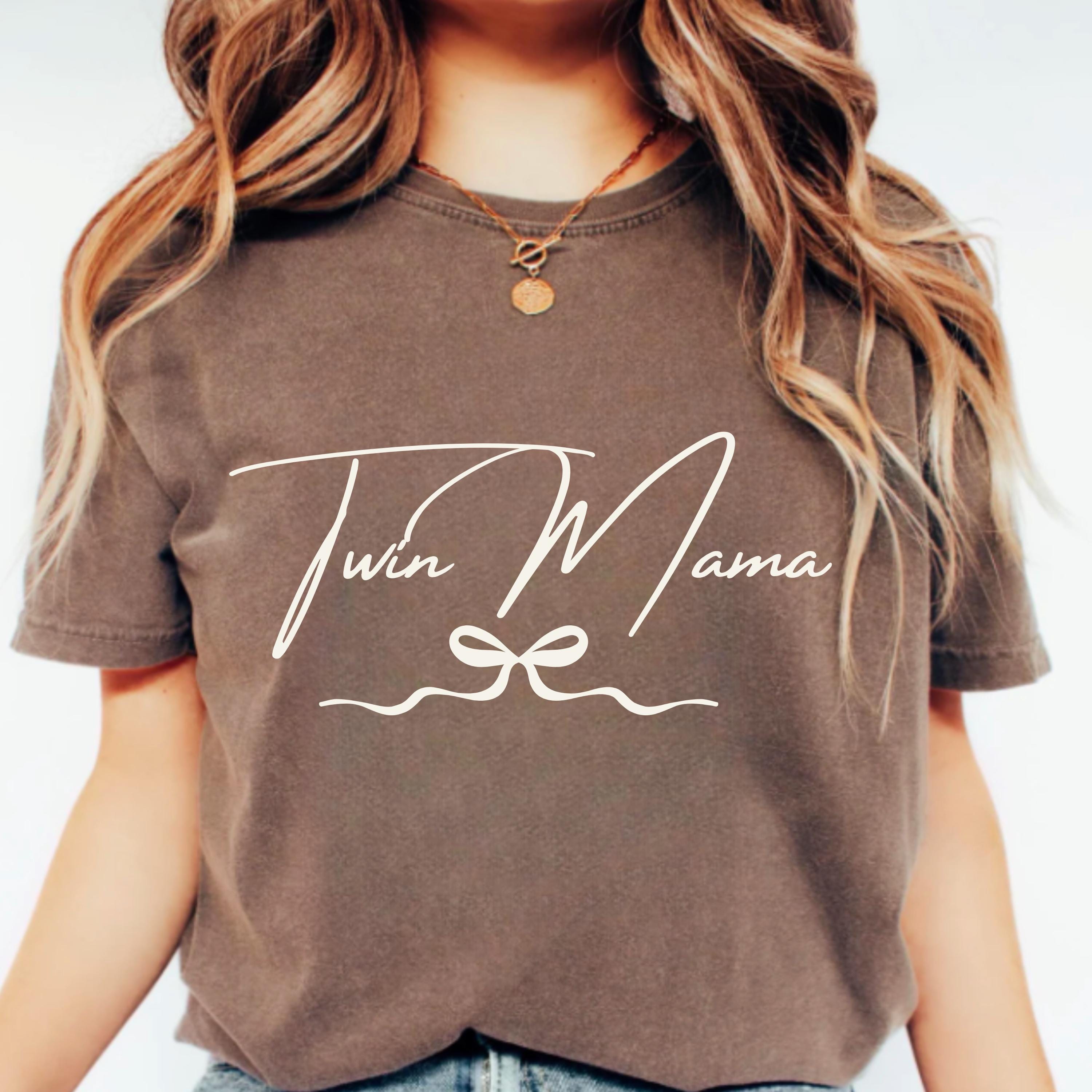 Twin Mama Shirt, Twin Mama Gift, Mom of Twins Shirt, Twin Mom Tee