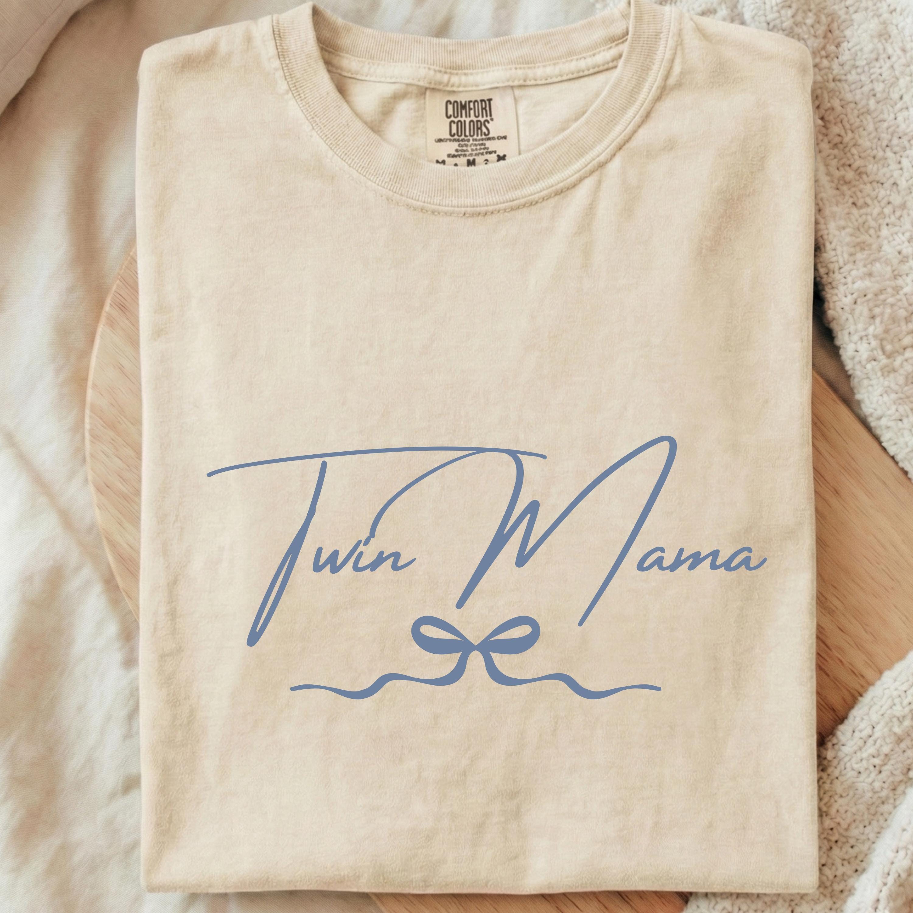 Twin Mama Shirt, Twin Mama Gift, Mom of Twins Shirt, Twin Mom Tee