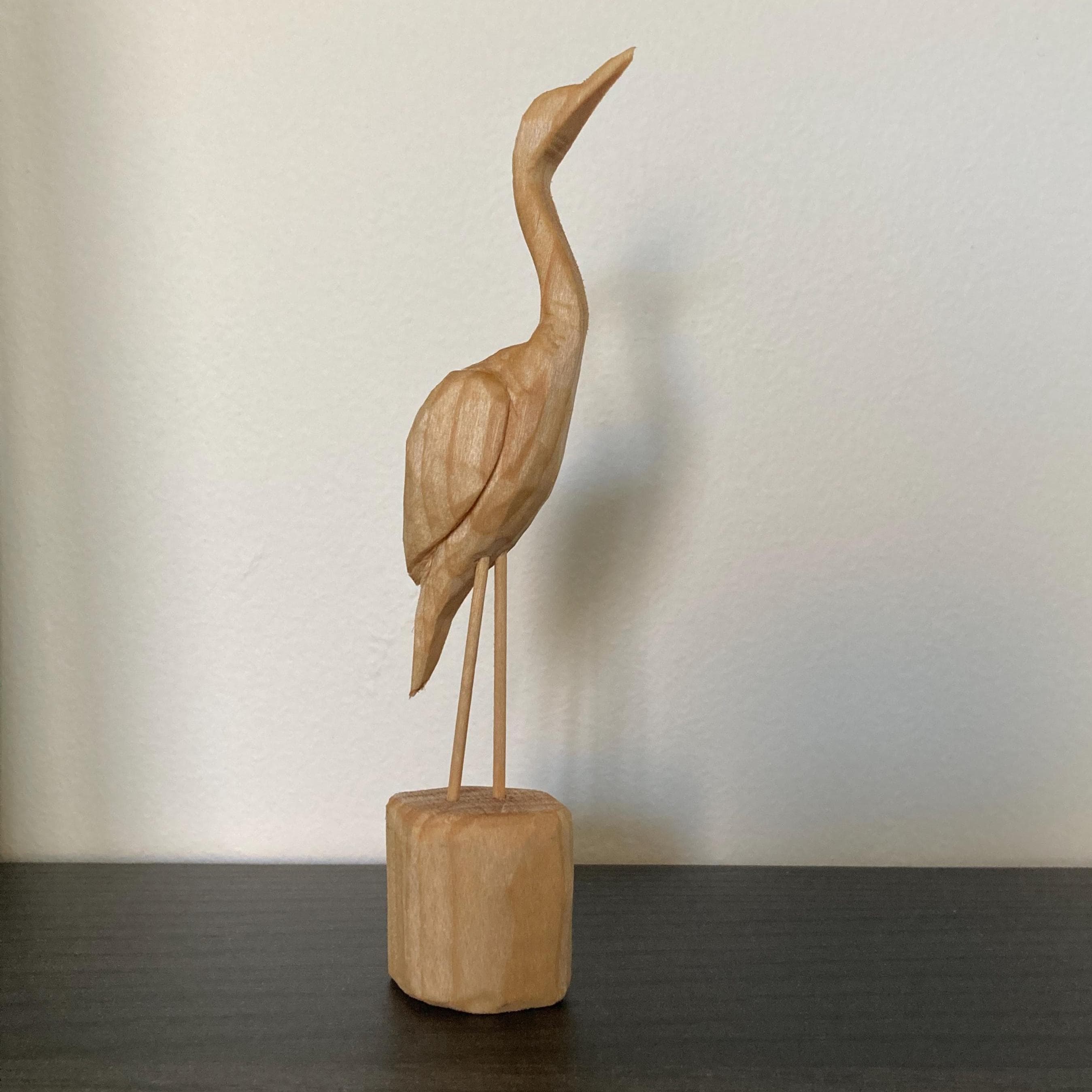 Figurine en bois - Grande Catherine d'Alexandrie sculptée à