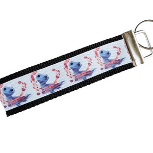 Bruni Frozen Disney Key Fob FE Gift, Wristlet, FE, Fish Extender, Salamander, Spirit of Fire image 1