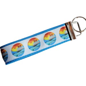 Disney Cruise Line Mickey Sunset Key Fob - FE Gift, Wristlet, Mickey Key Fob, Fish Extender, DCL, Disney Ship