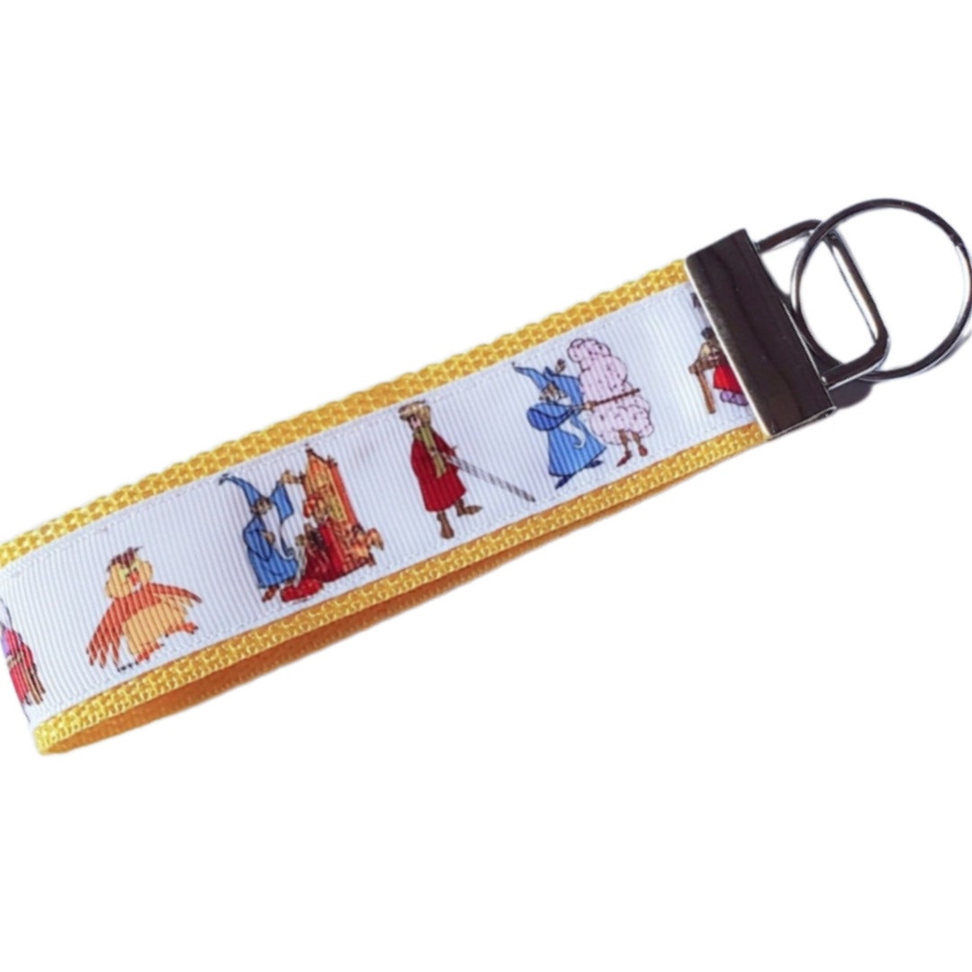 Disney Sword and the Stone Key Fob - FE Gift, Wristlet, Merlin ...