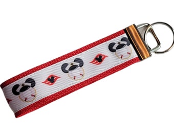 Disney Cruise Line Mickey Life Preserver Key Fob - FE Gift, Wristlet, Fish Extender, DCL, Captain Mickey