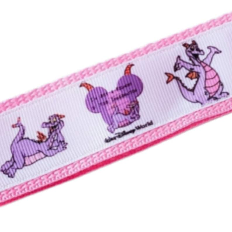 Disney Figment Dragon Key Fob FE Gift, Wristlet, Epcot, Fish Extender, Imagination Pavilion, Dreamfinder, FE Gift image 2