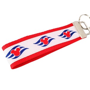 Disney Cruise Line Key Fob - FE Gift, Wristlet, Mickey Key Fob, Fish Extender, DCL