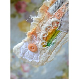Handmade felted wool bracelet