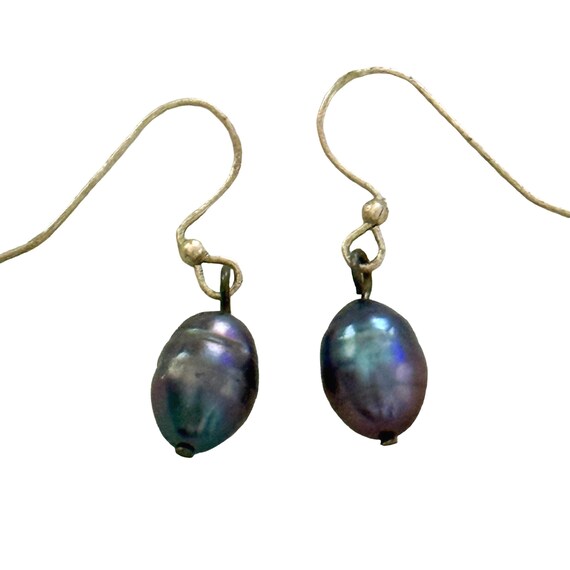 Tahitian Pearl Dangle Earrings