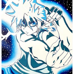 Killua from Hunterxhunter print!
