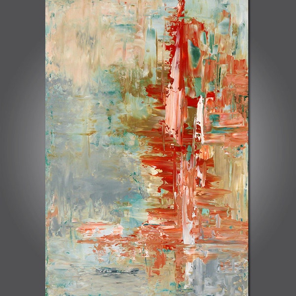 Pond No. 5  Original abstract painting