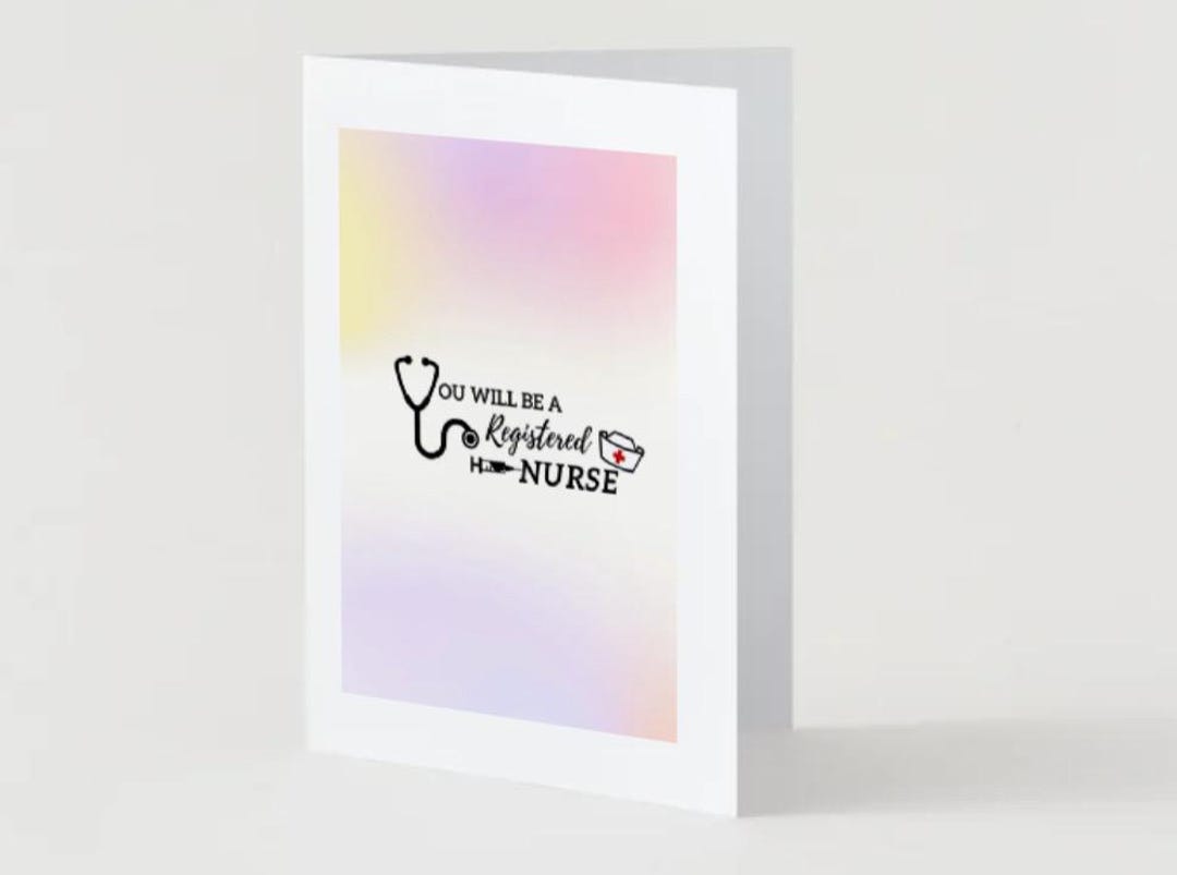 Nursing School Motivation Printable Card - Instant Download for Rns ...