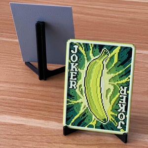 Tarjetas físicas Balatro / Expositor opcional / Regalo de juego - Cavendish