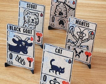 3D Inscryption Magnets|Distressed Look|GameGift|Display|Inscryption-Inspired