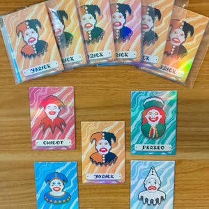 Set di 5 carte foil leggendarie di Balatro / Edizione da collezione / Regalo ispirato al gioco