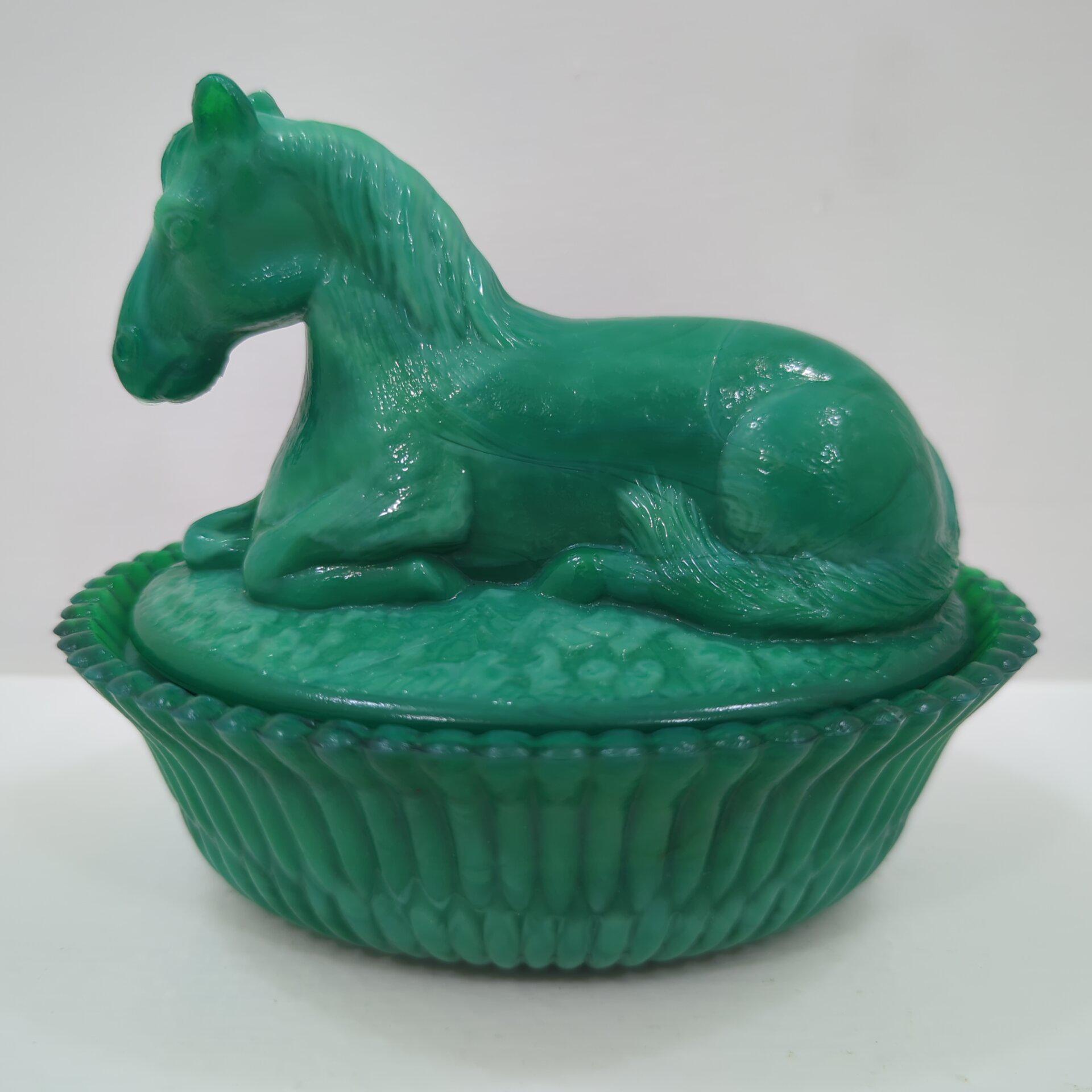 Malachite Green Mckee Summit Art Glass 5