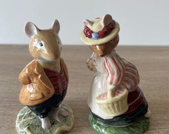 Royal Doulton Brambly Hedge Lord and Lady Woodmouse - Etsy