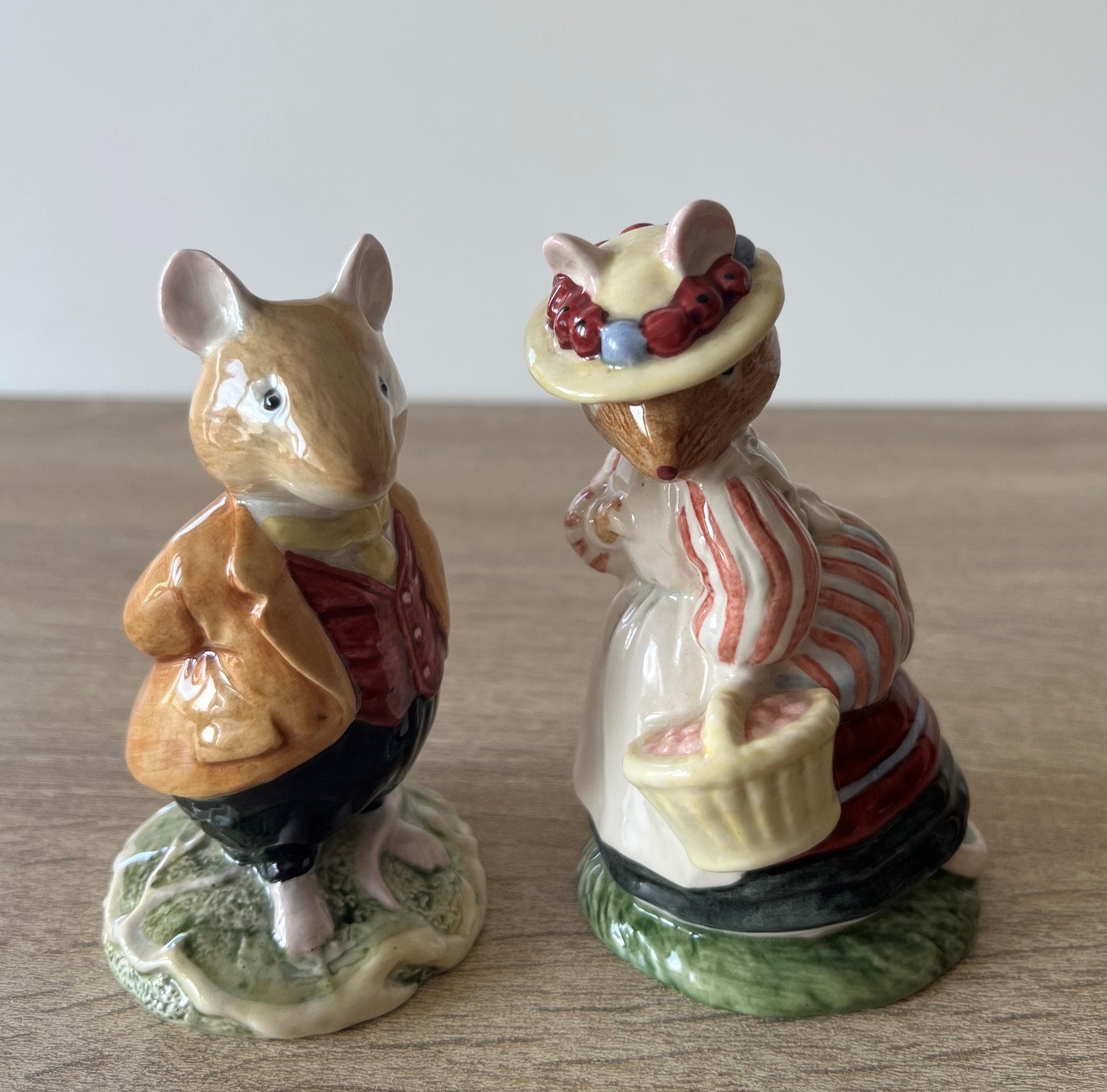 Royal WOODMOUSE  ロイヤルドルトン　LADY   Doulton Antiques Ponds Moonee – Figurine Woodmouse' 'Lady 工芸品