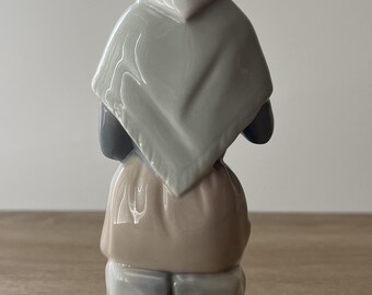 Vintage Zaphir Porcelain Figurine – Spanish Girl With Rabbit