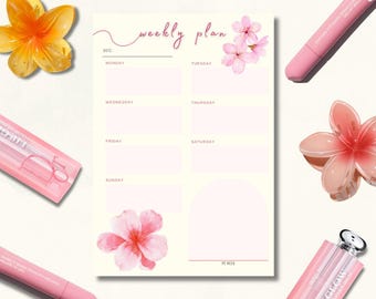 DailyPlanner & Weekly Planner – Spring Collection