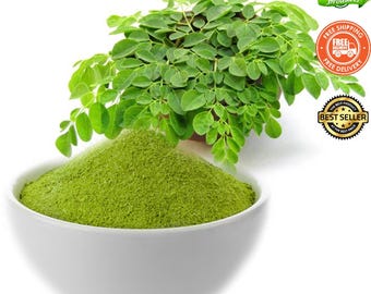 Organic Moringa Leaf Powder: Air Dried Drumstick Leaf