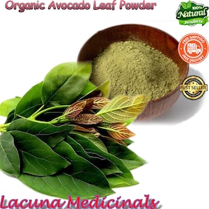 Organic Avocado Leaf Powder, Avocado Leaf Powder, Air Dried Natural Avocado Leaf Powder, Herbal Tea ,Freshly Pick air dry to Order