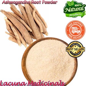 Poudre de racine d'ashwagandha, Withania somnifera pure biologique, ginseng, poudre de racine d'herbes
