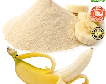 Polvo de plátano crudo: harina superalimenticia vegana y kosher