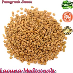 Fenugreek, Whole Dried Seeds, Pure Organic, Fenogreco, Trigonella Foenum Graecum, Kosher