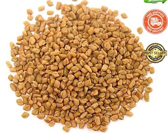 Alholva, Semillas Enteras Secas, Orgánico Puro, Fenogreco, Trigonella Foenum Graecum, Kosher
