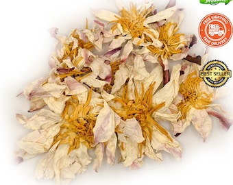 Biologische witte lotusthee: Egyptische kruidenthee voor meditatie